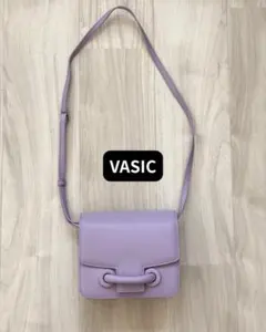 値下げ【美品】VASIC（ヴァジック） | ショルダーバッグ | ラベンダーのサムネイル