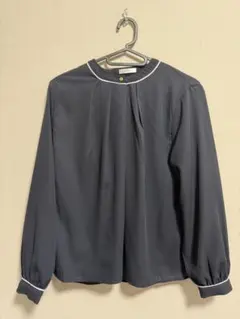 【美品】ハニーズ GLACIER ブラウス Sサイズ ネイビー 裏起毛