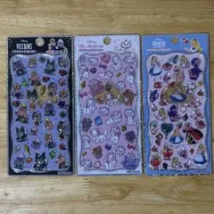 【正規品】 3点セット プチドロップステッカー ディズニー