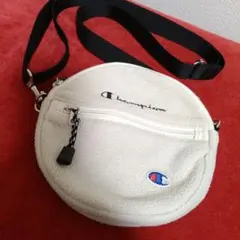 Champion フリース ラウンドショルダーバッグ