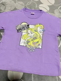 塔の上のラプンツェル　パープル　Tシャツ　130　ディズニープリンセスのサムネイル
