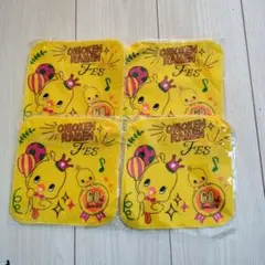 チキンラーメン 60周年記念タオル 4枚セット