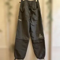 FILAジャガードパンツ150センチ訳ありカーキ