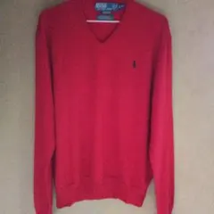 Polo by Ralph Lauren Vネックニット XL