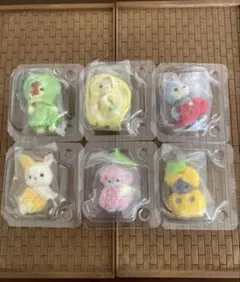 シルバニア　どきどきコレクション　赤ちゃんフルーツパーティー　コンプリート
