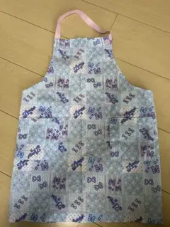 子供用エプロン　130㎝　Lovely 21 リボン柄