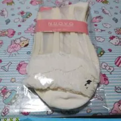 NUOVO フリル付きホワイトソックス