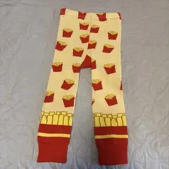 タグ付き 新品未使用 フライドポテト柄パンツ 80-90cm