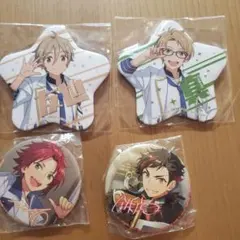 あんさんぶるスターズ　缶バッジ　4点