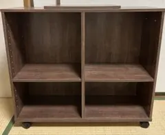 IRIS キャスター付き 収納カート ワゴン ラック　棚 チェスト 本棚