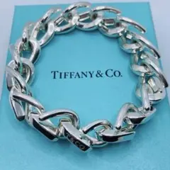 Tiffany ハードウェア スモール リンク ブレスレット 26コマ - メルカリ