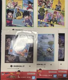 一番くじ ドラゴンボール VSオムニバスCROSS I賞 クリアポスター5種