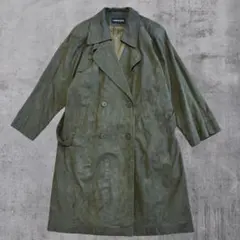 00’s vintage ダブルブレスト トレンチコート アーカイブ グランジ
