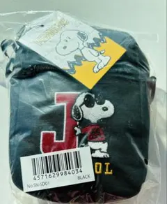 PEANUTS スヌーピー JOE COOL ポーチ ブラック