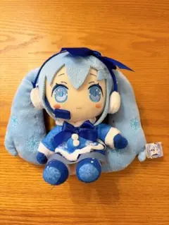 初音ミク 雪ミク ふわふわコートver. ぬいぐるみ 2012ver. - メルカリ