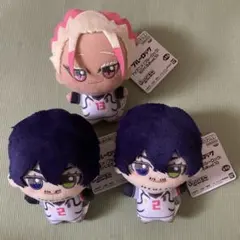 ブルーロック ちびぐるみvol.10 オリヴァ・愛空　2つ 士道龍聖 3点セット