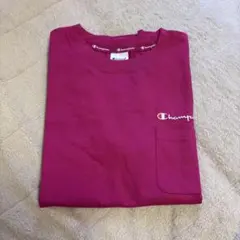 Champion マゼンタ ピンク Tシャツ Mサイズ
