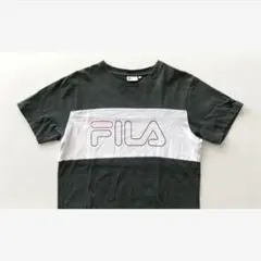 FILA｜Tシャツ（半袖）｜M｜Khaki/White（ボーダー）のサムネイル