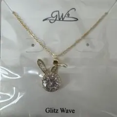 LuLuDiy Glitz Wave うさぎネックレス㉑