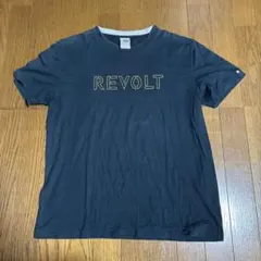 55DSL REVOLT 半袖Tシャツ ブラック L メンズ　ビンテージのサムネイル