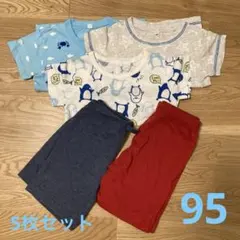 半袖Tシャツ＆短パンセット【全て95cm】