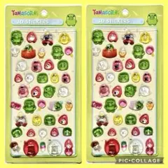 訳あり特価③ たまごっち　くちぱっち　ぷくぷく　ボンボンドロップシール　２枚