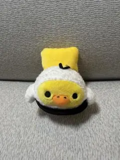 キイロイトリ もーちもちぶらさげぬいぐるみ 寿司 いくら軍艦 えび