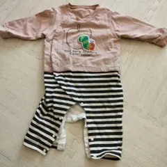 エリック・カール　はらぺこあおむしのロンパース 80