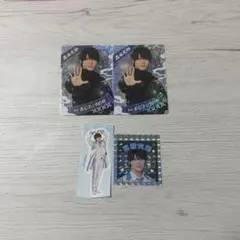 黒田光輝 忍コレカード2枚+ステッカーセット