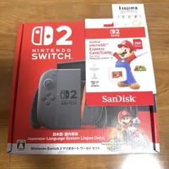 Switch2 日本語版 マリオカートセット　SanDiskカード付