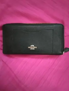 本日のみ価格!! 超美品です！　COACH 　長財布　 ブラックレザー