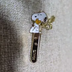 SNOOPY　バッグキークリップmini　スヌーピーとウッドストック