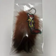 《匿名配送》ズートピア　尻尾付きアクリルキーホルダー　ニック・ワイルド