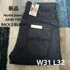 Nudie Jeans GRIM TIM W31 BACK 2 BLACKのサムネイル