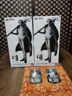 【半券付き】ワンピース　バンプレくじ　トラファルガー•ローA賞 B賞セット