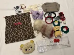 ふわもこ雑貨セット ぐでたま コリラックマ ハローキティ ぬいぐるみなど
