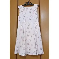 フラワープリント　ワンピース