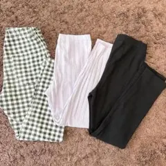 キッズレギンス 3本セット120cm