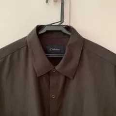 Collective 半袖シャツ ダークブラウンのサムネイル