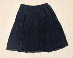 黒のプリーツスカート Mサイズ