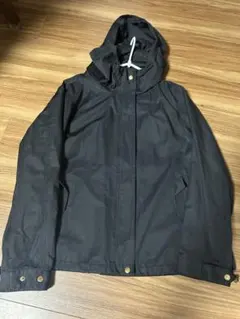 マウンテンパーカー ブラック フード付き アウター カジュアル　vis