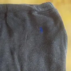 Polo by RalphLauren 厚手ワッフルスウェットパンツダークグレー