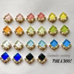 ありす様専用　タイルビジュー　カボション　6個セット