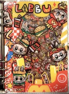 再入荷❌1点限定‼️LABUBU★A5 シャカシャカノート＊カバー付