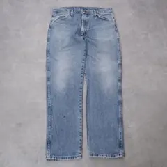 Wrangler ラングラー W34 ブルーデニム 90s 青 古着 15130
