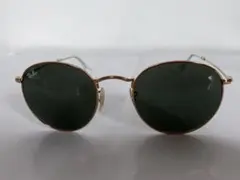 Ray-Ban ゴールドラウンドサングラス