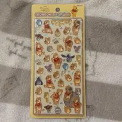国内正規品　くまのプーさん ボンボンドロップシール　ディズニー