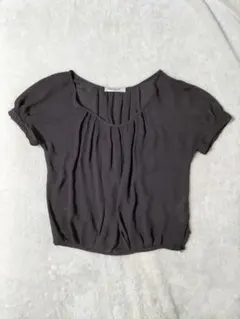 ZARA　BASIC　Sサイズ シースルー　ブラウンのサムネイル
