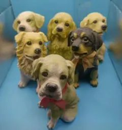ポリドック 12体 犬の置物 ガーデニング