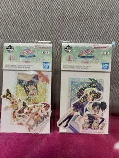 アイカツ！　一番くじ　ホログラムステッカーセット